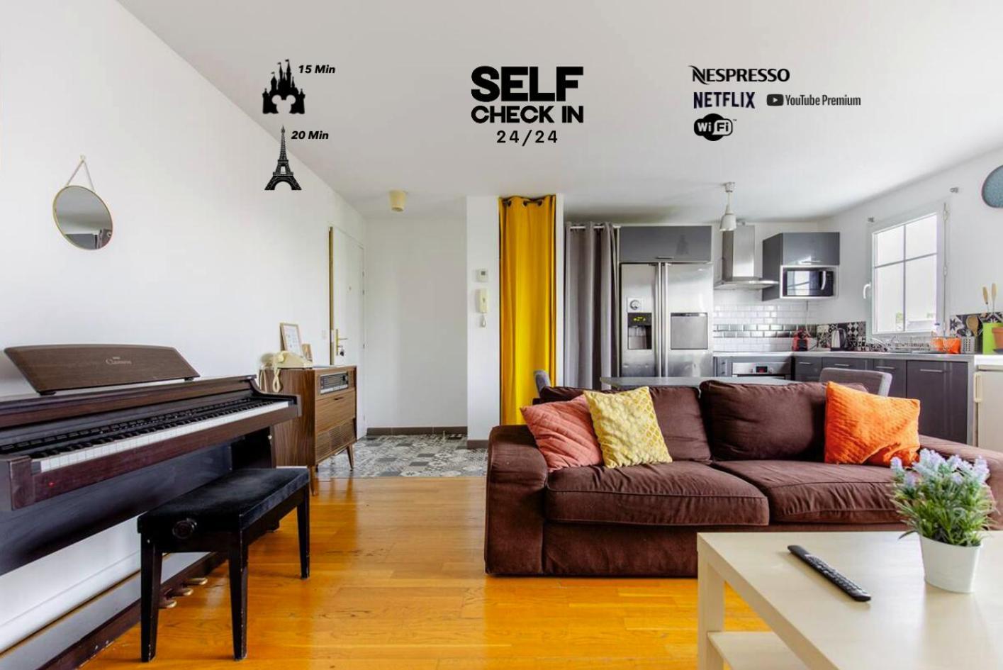 Apartament Artist Retreat Noisy-le-Grand Zewnętrze zdjęcie